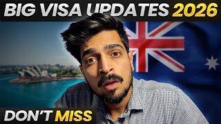 Australia Visa Update 2026 🇦🇺 | 25,000 Extra Seats | Dropout Concerns + New PTE Rules