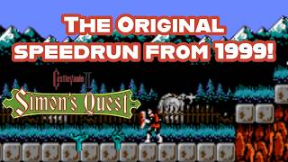 Castlevania II (NES) speedrun from 1999 in 47:56!