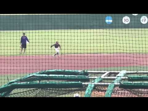 Cam White, MIF (Devine HS c/o 2023) Fielding at KWU and NSU Prospect Camps