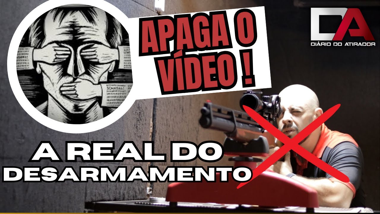 A Real por Trás do Desarmamento - Uma lição que você precisa entender!