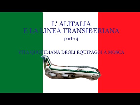 1973 - L' Alitalia e la linea Transiberiana # 4 Vita quotidiana a Mosca