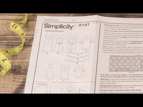 How to Read a Sewing Pattern: The Instructions
