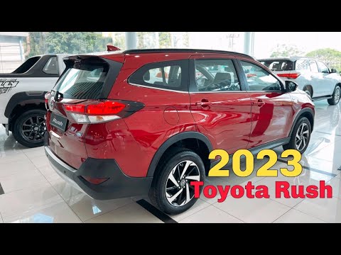 2023 Toyota Rush 1.5L Red Color - 7 Seats SUV | Exterior and Interior