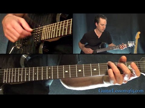 To Live Is To Die Guitar Lesson (Part 2) - Metallica
