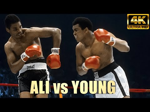 Muhammad Ali vs Jimmy Young | HIGHLIGHTS Boxing Fight | 4K Ultra HD
