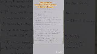 Intermediate 2nd year Mathematics #7 Marks   Important Questions #De Moivre's Theorem #Appschannel