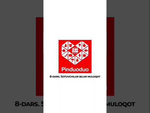 8-DARS: Sotuvchi bilan muloqot qilish