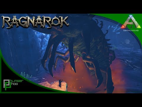 Ark Ragnarok HOW TO SOLO FARM THE DEATHWORM ICE QUEEN! WICKED AMAZING LOOTS!