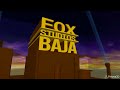 Fox Studios Baja 2009 2005 Logo Remake UPDATE