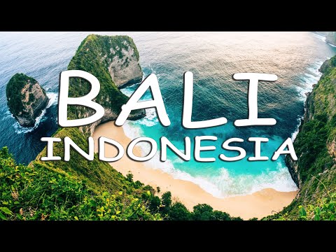 FLYING OVER BEAUTIFUL BALI - RELAXING MUSIC (4K VIDEO ULTRA HD)