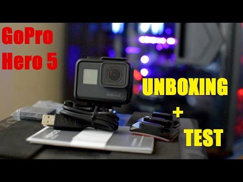 GoPro Hero 5 BLACK | UNBOXING + TEST