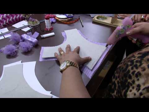 Mulher.com 06/10/2014 - Vestido porta Laco por Valeria Soares - Parte 1