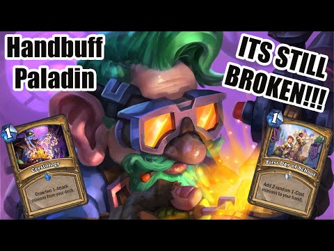 THIS DECK IS STILL BROKEN!!! | Handbuff Paladin Guide | Legend Week | Wild Hearthstone