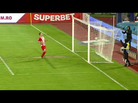GOOOL! FC Argeș - UTA 3-1. Cristi Dumitru îl învinge pe Iacob cu o scăriță superbă
