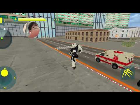 Cat Robot Transform War Games | Android Gameplay