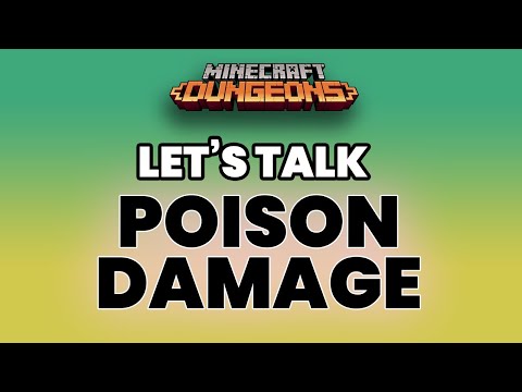 SpookyFairy - Amplifying Poison Damage (DoT) in Minecraft Dungeons