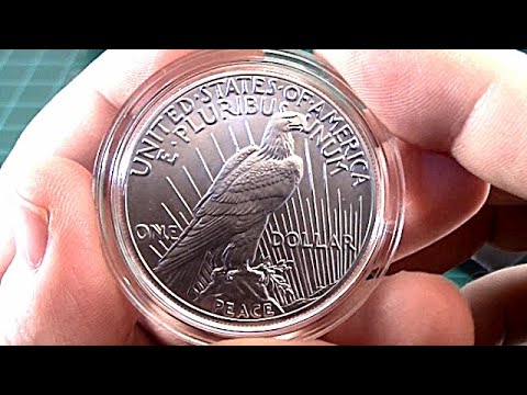 2023 Silver Peace Dollar Uncirculated Unboxing! Direct from US Mint