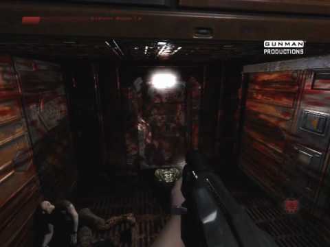 Doom 3 Gunman's Mod 2 Showcase Nr.1 - Communications Transfer (first 3-4 minutes of the level)