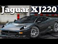 Jaguar XJ220 for GTA 5 video 1