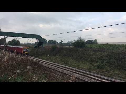Mail Train: 3x Class 325s on 1A91 Warrington RMT to Willesden PRDC through Acton Bridge