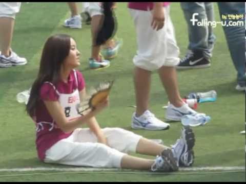 [Fancam]  Hyomin @ Idol Athletic Championship