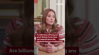 Melinda French Gates says impactful donors like MacKenzie Scott are working quietly #philanthropy