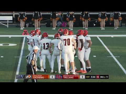 Bridgewater-Raynham vs Middleboro | High School Football | Sept. 26, 2025 at Bridgewater-Raynham