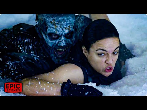 Fighting Monsters on Thin Ice Was a Terrible Idea! | RESIDENT EVIL: RETRIBUTION (Horror Clip)