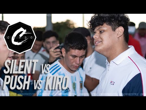 PUSH vs KIRA vs SILENT - (OCTAVOS) # FECHA 3 - Crudo Freestyle