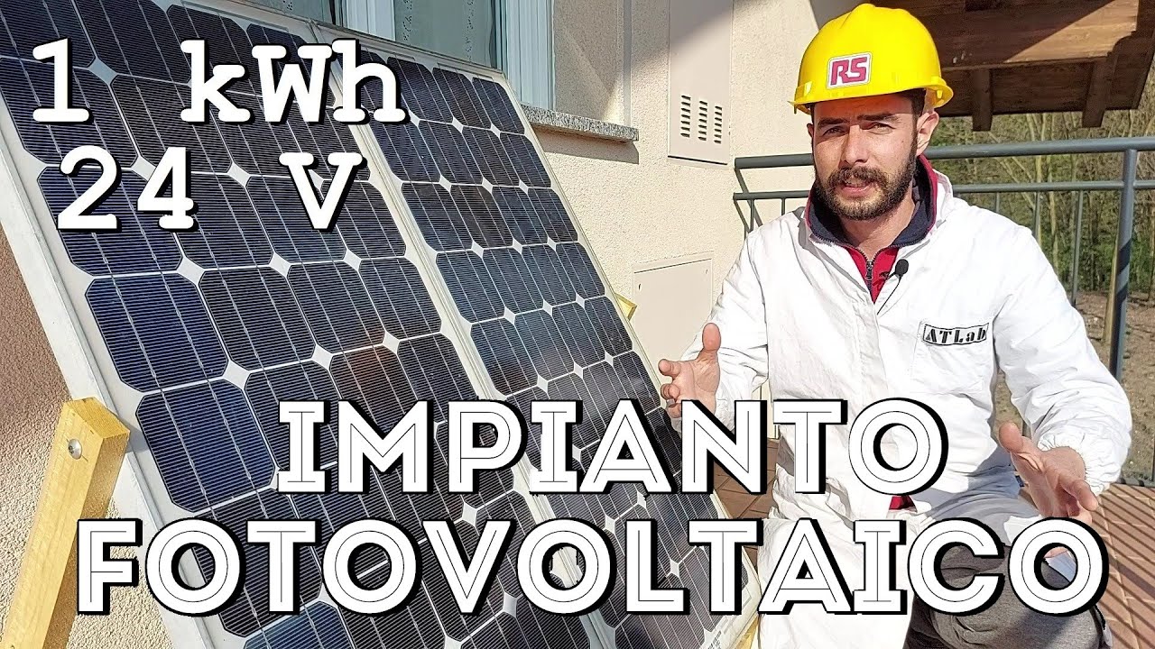 Ho Costruito un Micro Impianto Fotovoltaico da 1 kWh con due Batterie da Auto - Fai Da Te