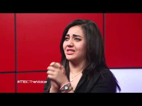 Mbc the voice دنيا هاني تعالالي يابا مرحلة الصوت وبس