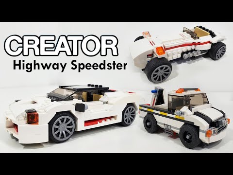 LEGO Creator Review: 31006 Highway Speedster (3-in-1) (2013 Set)