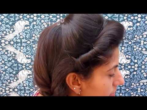 MOST BEAUTIFUL HAIRSTYLE FOR WOMEN || OUT GOING HAIRSTYLE || Side Puff With Fishtail Braid Hairstyle