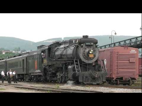 Before the Storm: Steamtown Yard Operations (With CN #3254 and NKP #514)