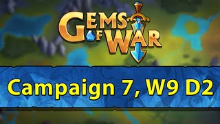 ⚔️ Gems of War, Campaign 7 Week 9 Day 2 | World Event and Frostfire Keep Faction ⚔️