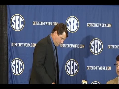 Florida head coach Will Muschamp at SEC Media Days