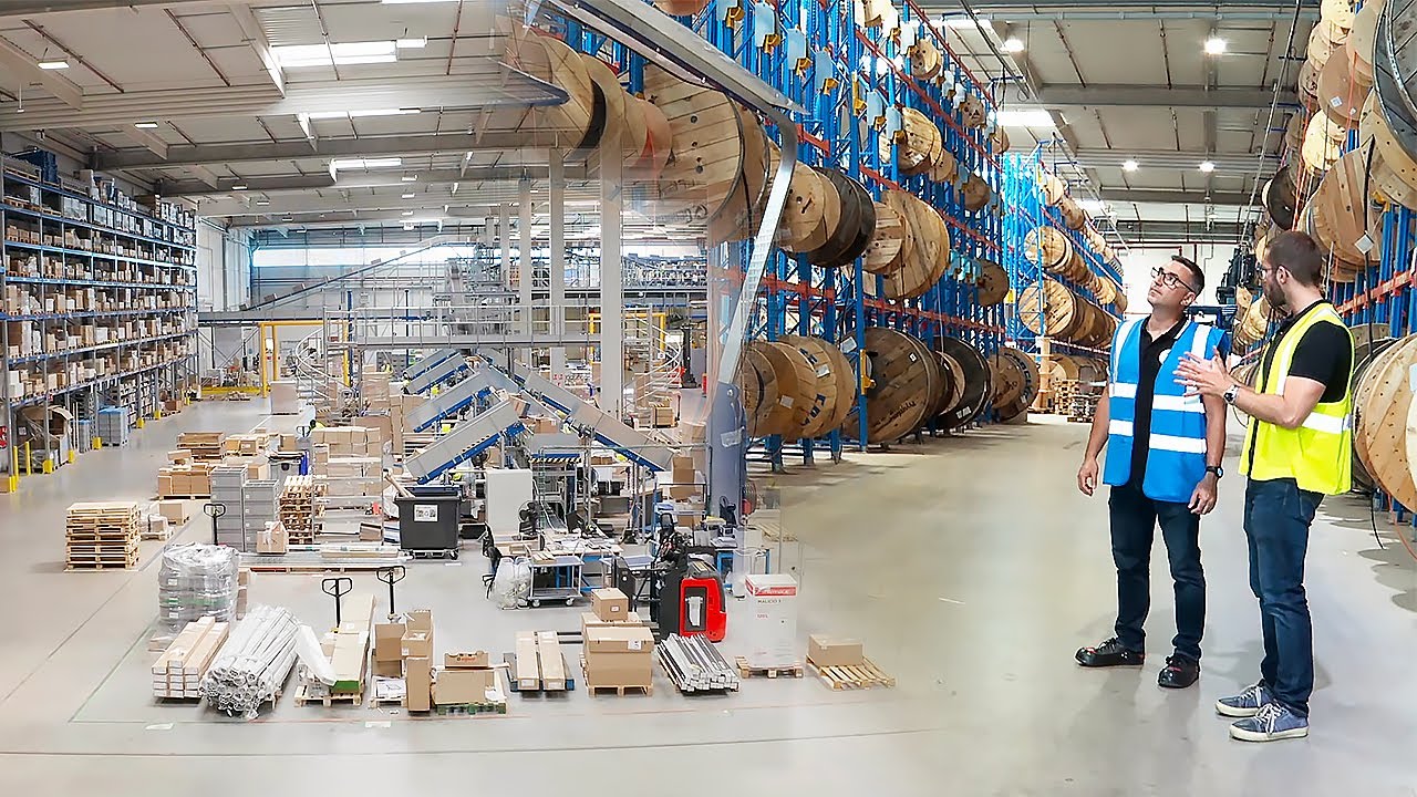 Visite au coeur de la plus grande plateforme de logistique SONEPAR !