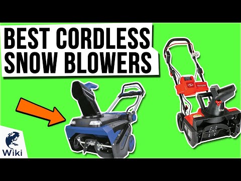 7 Best Cordless Snow Blowers 2020