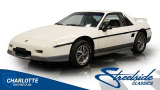 Video Thumbnail for 1985 Pontiac Fiero GT