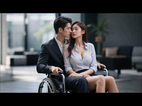 Girl had sex with CEO in wheelchair,he ripp clothes his head in chest to suck on her,full of love!