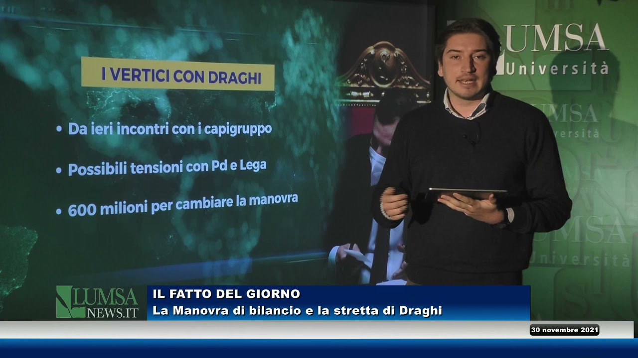 La manovra di bilancio e la stretta di Draghi (Il Fatto del giorno) La manovra di bilancio e la stretta di Draghi (Il Fatto del giorno)