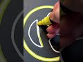 Drawing Emoji With Posca Markers Neon Effect Shorts