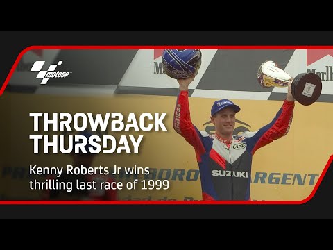 Kenny Roberts Jr wins thrilling last race of 1999 | Throwback Thursday