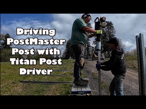 Fence Like a Pro! Titan Post Driver & Post Master Posts Tested