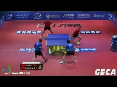 Wang Liqin/Xu Xin vs Ma Lin/Chen Qi[Men's Doubles Final China Open 2012]
