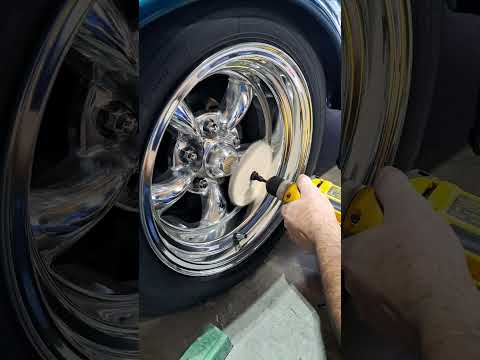 The BEST way to polish Aluminum wheels #Zephyr #Shorts