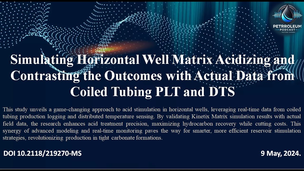 Simulating Horizontal Well Matrix Acidizing