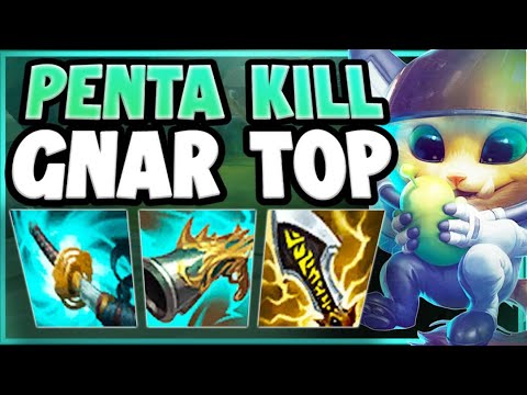 3 HIT ANY CHAMPION WITH THIS MAX AD GNAR STRATEGY! GNAR SEASON 11 TOP GAMEPLAY! - League of Legends