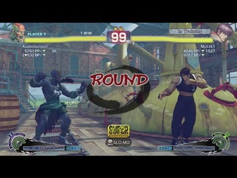 PPN (Dhalsim) vs. Gaz desu (Guy) - SSFIV AE 2012 Match