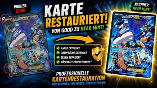 Team Aquas Kyogre EX Restaurierung - Kann ich diese Pokémon Karte retten? #5